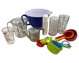 1376 - Assorted Measuring Tools & Mixing Bowls