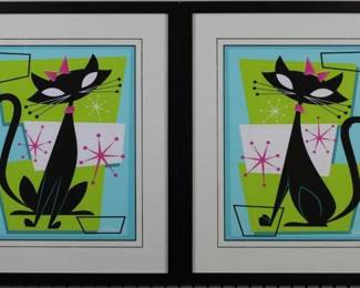 9086 - Atomic Princess I and II (Description): 17 X 20