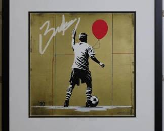 9134 - Who is Banksy by Charis (Description): 21.5 X 21.5