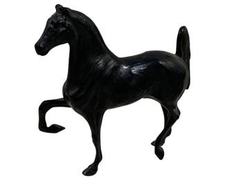 1817 - Hartland Raven Black Stallion - 9 x 8 x 2