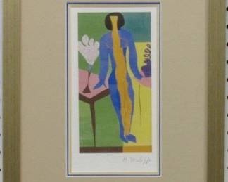 9062 - Zulma print by Henri Matisse (Description): 13 X 17