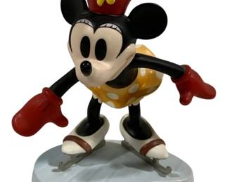 6089 - Disney's Minnie Mouse Ceramic Statue - 6" Tall