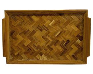 4337 - Wood Serving Tray - 19 x 12