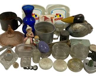 5586 - Lot of Assorted Glass Items & More