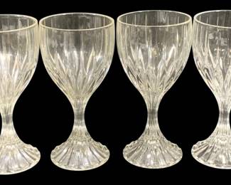 6807 - 4 Wine Glasses - 7" Tall