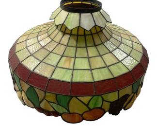 5579 - Stained Glass Lampshade - 26 x 11