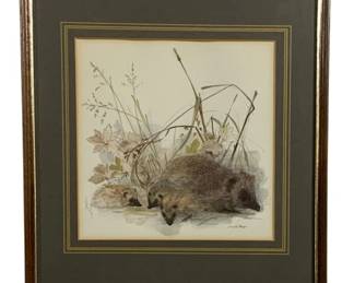 6845 - Framed Print - 12.75 x 14.75
