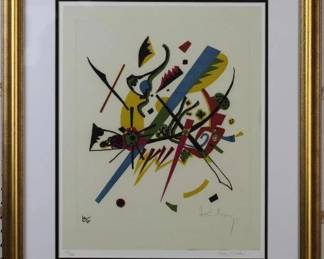 9003 - Small Worlds Giclee by Wassily Kandinsky (Description): 22.5 X 26.5