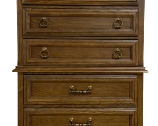 7575 - Bassett 5 Drawer Chest of Drawers - 49 x 36 x 18