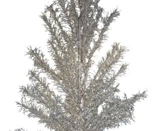 2 - Vintage 7' Aluminum Christmas Tree