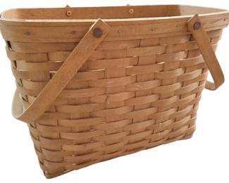 309 - Vintage Longaberger Magazine Basket