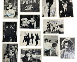 1459 - Vintage Topps Beatles Trading Cards, qty 12