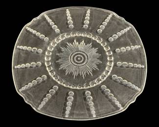 5859 - Federal Glass Columbia Plate - 11 x 11