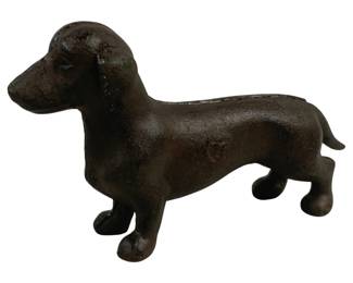 6347 - Cast Iron Dog - 7 x 4 x 2