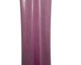 977 - Vintage Viking Amethyst Swung Glass Vase 19" (Description): Vintage Viking amethyst swung glass vase  featuring a distinctive elongated form with a  dramatically stretched and flared opening.  The handblown art glass displays a beautiful  gradient of deep purple at the base transitioning to lighter amethyst tones  toward the top. The vase rests on a circular  footed pedestal base. Measures 19 inches  tall.