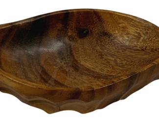 4360 - Monkey Pod Wood Bowl - 7 x 4.5