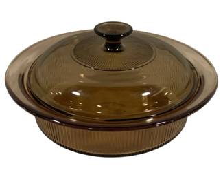 5565 - Corningware Visions Covered Dish - 10" Round