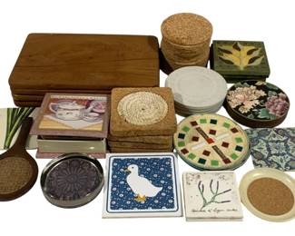 5569 - Lot of Assorted Coasters & More