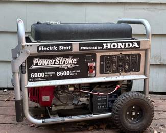 POWERSTROKE PORTABLE GENERATOR POWERED BY HONDA GX390 ENGINE