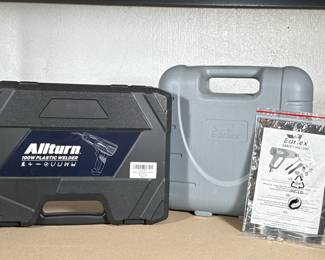 (2pc) ALLTURN 100W PLASTIC WELDER AND EARLEX HG1500 HEAT GUN