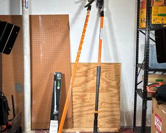 (3pc) REMINGTON ELECTRIC POLE SAW, FISKARS PRUNER, AND EGO EXTENSION POLE