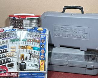 DREMEL MULTI-MAX OSCILLATING TOOL KIT AND ACCESSORY SETS