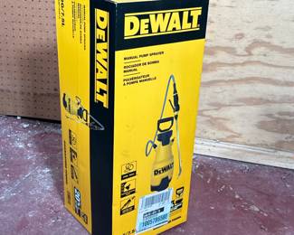 DEWALT MANUAL PUMP SPRAYER MODEL DXSP190612