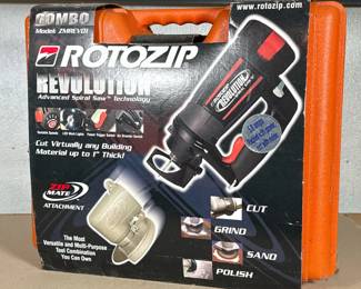 ROTOZIP REVOLUTION ZMREVO1 SPIRAL SAW COMBO KIT WITH ZIP MATE ATTACHMENT