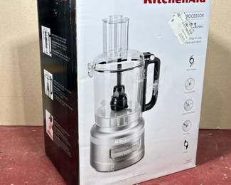 KITCHENAID FOOD PROCESSOR IN CONTOUR SILVER
