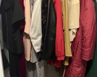 Dresses and jackets