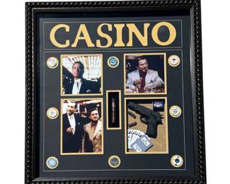 "Casino" Movie Memorabilia Shadow Box 