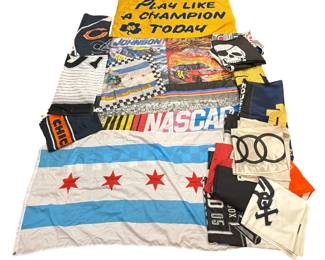 Collection Vintage Sports and Racing Flags