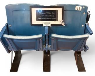 CHICAGO WHITE SOX U. S. CELLULAR FIELD 2005 World Series Stadium Seats 