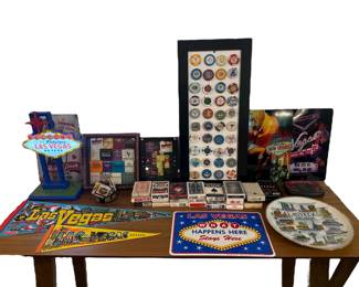 Collection Las Vegas Ephemera, Decorations, Poker Chips, Casino 