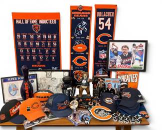 Large Collection Chicago Bears Memorabilia, MIKE DITKA