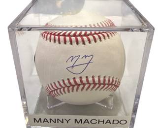 Authentic Autographed MANNY MACHADO Baseball