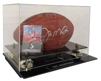 Authentic Autographed JOE MONTANA San Francisco 49's Football 