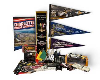 Collection Vintage NASCAR and Indianapolis 500 Memorabilia