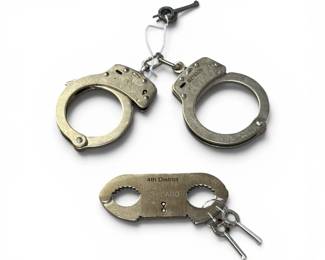 Chicago Police Handcuff and Thumb Cuff 