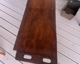 VERY UNIQUE VINTAGE WOODEN COFFEE TABLE