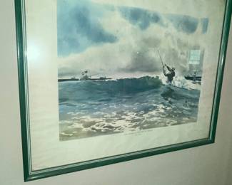 "SURF FISHING IN THE GULF OF MEXICO" by JOHN P. COWAN