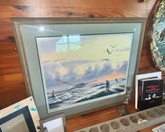 SIGNED & NUMBERED PRINT "PAINTERS' MSURF" by HERB BOOTH