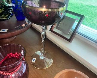 BEAUTIFUL, TALL GOBLET