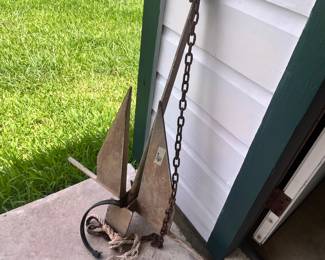 LARGE BOAT ANCHOR
