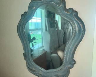 SHABBY CHIC METAL MIRROR