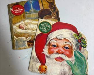233 vintagesantaclauschristmasgoldensha