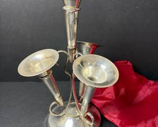 200 silverplatedfourtrumpetepergnecente