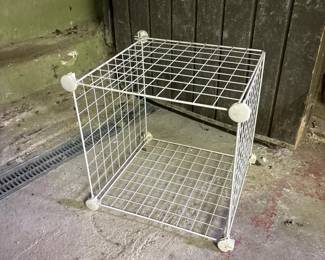 144 whitewiregridmodularstoragecube