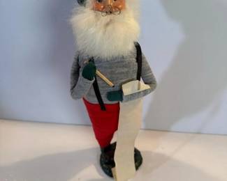 105 byerschoiceltdsantawithlistfigurin