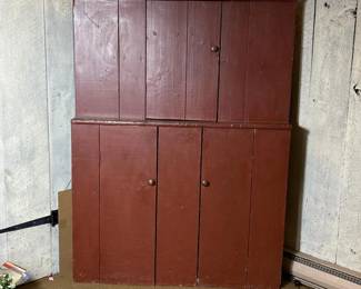 310 primitivewoodencornercupboardcabinet